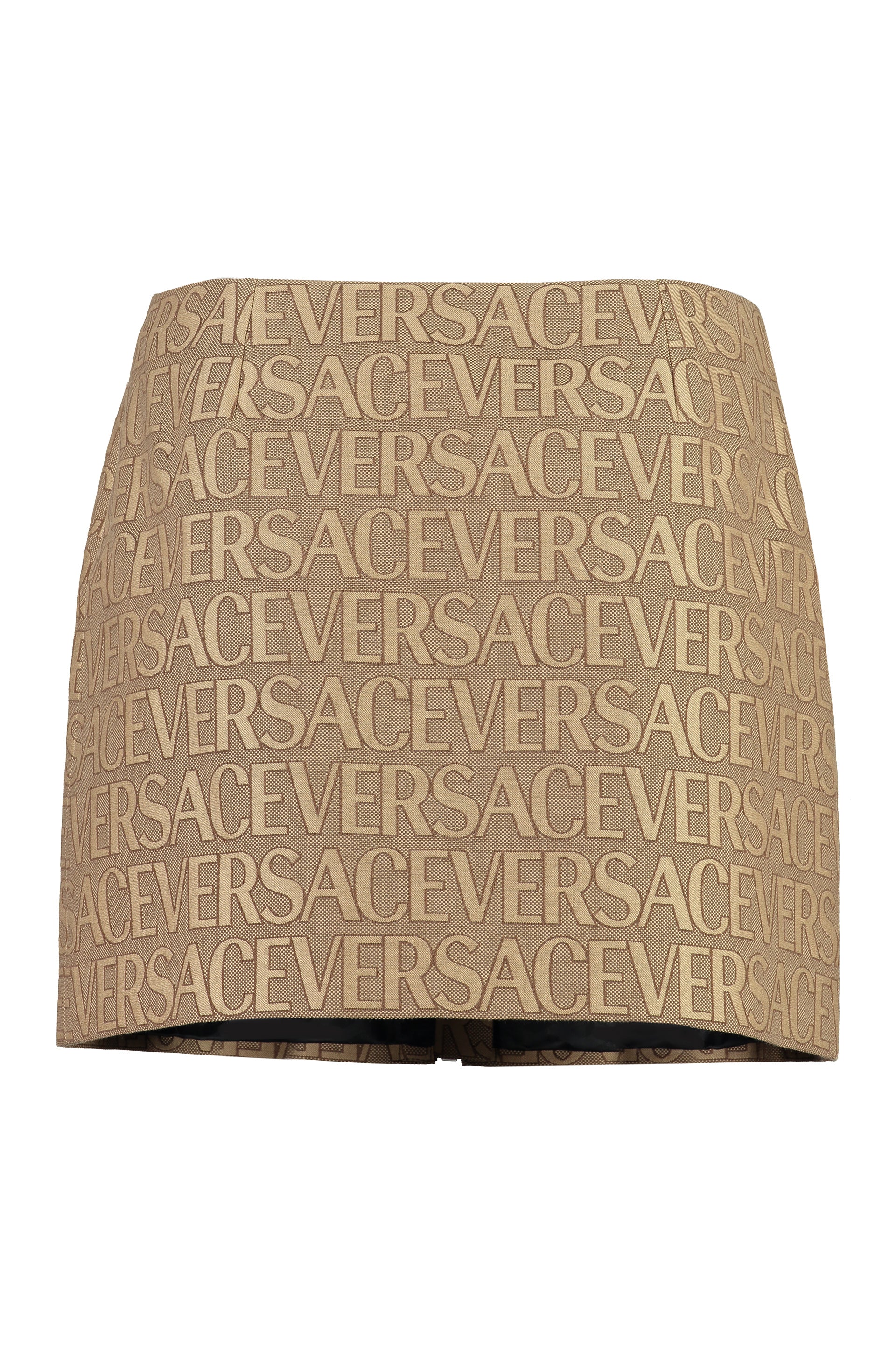VERSACE Chic Jacquard Mini Skirt