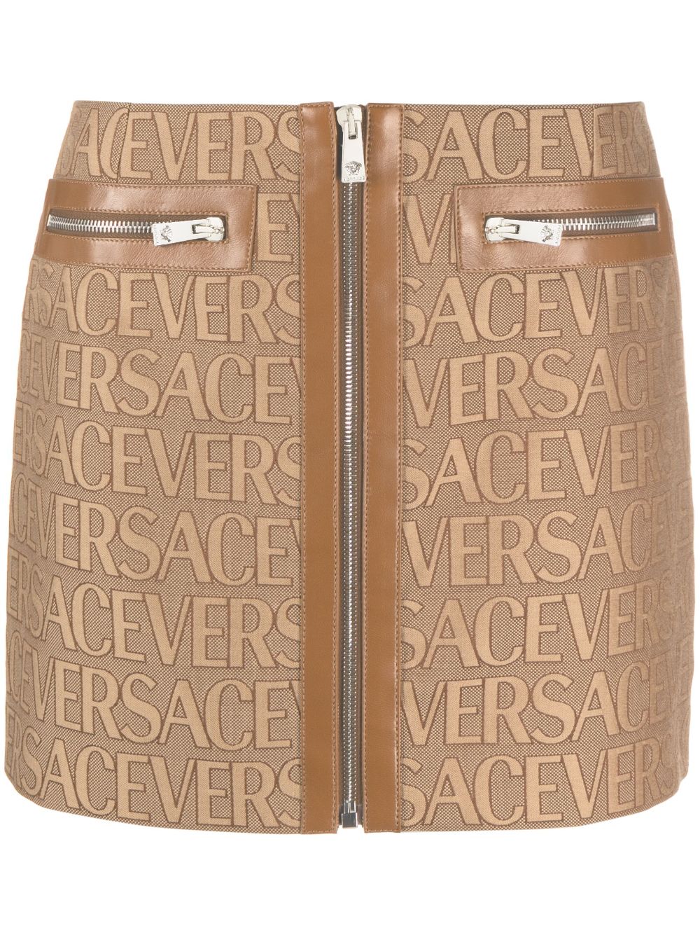 VERSACE Chic Slim Fit Mini Skirt in Size 40