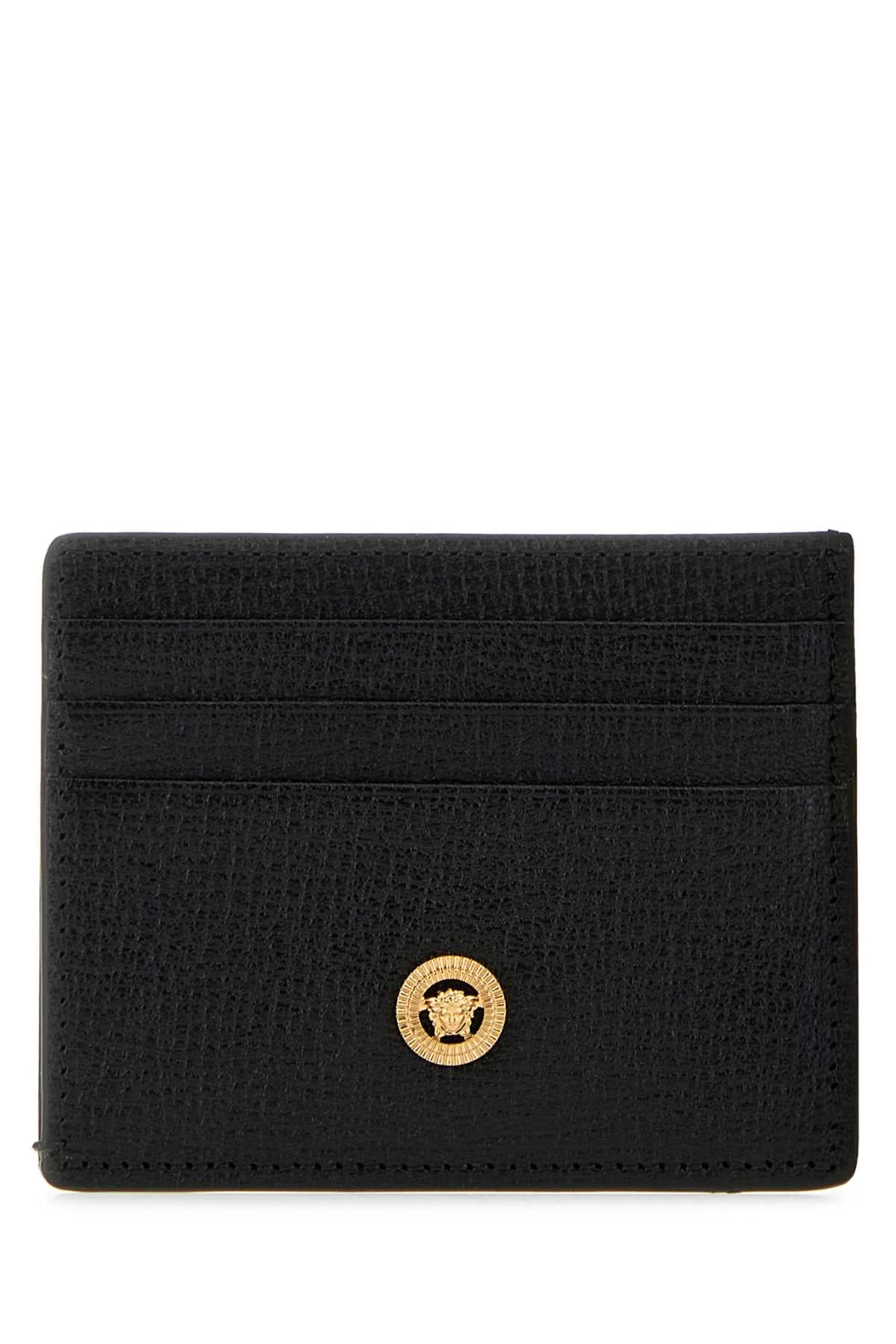 VERSACE Medusa Mini Leather Card Holder