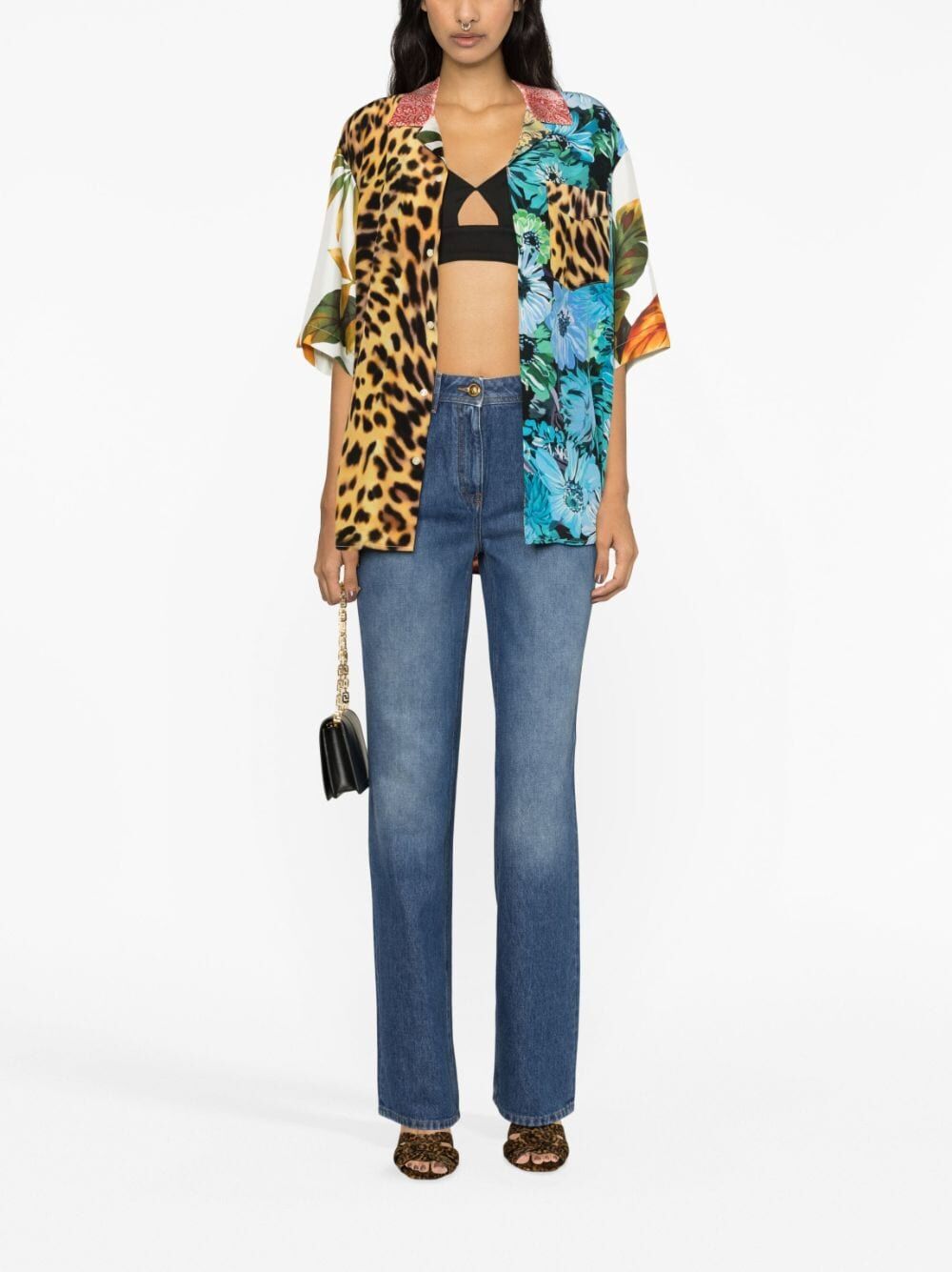 VERSACE Stone Wash Denim Jeans for Women