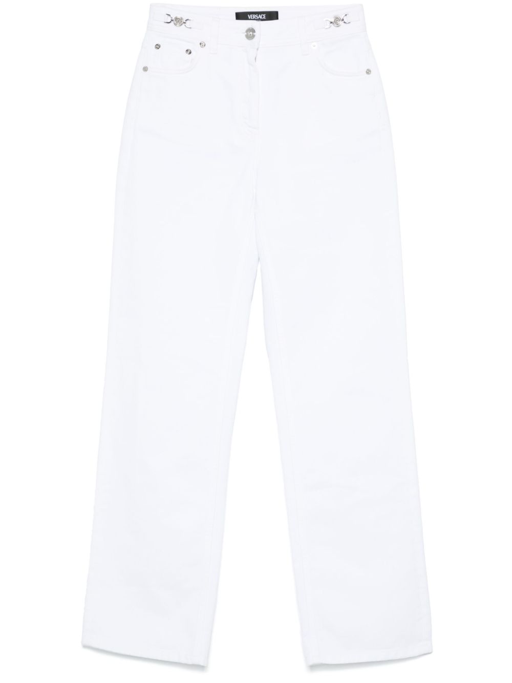 VERSACE Denim Cotton Jeans for Women - Classic Fit