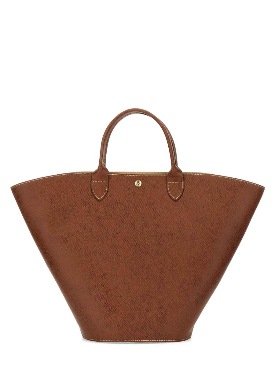 LONGCHAMP Extra Large Leather Shopping Bag