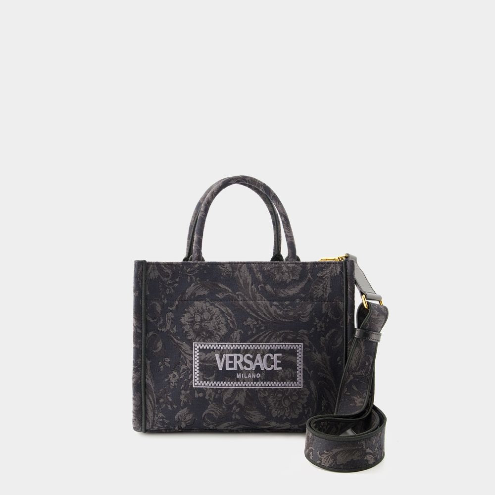 VERSACE Mini Baroque Tote Handbag