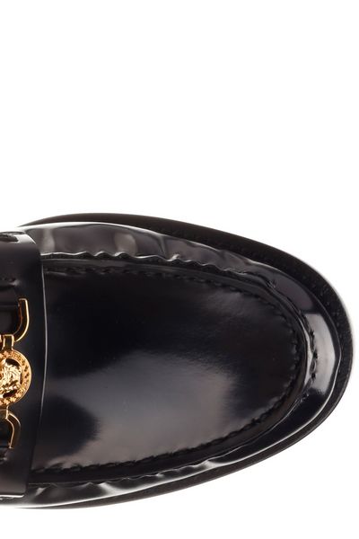 VERSACE Medusa Leather Loafers for Women - SS25