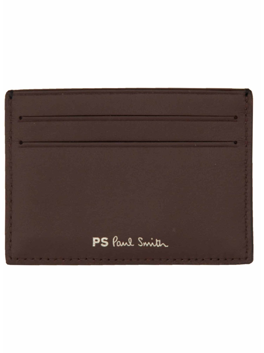 PS BY PAUL SMITH Minimalist Leather Card Holder