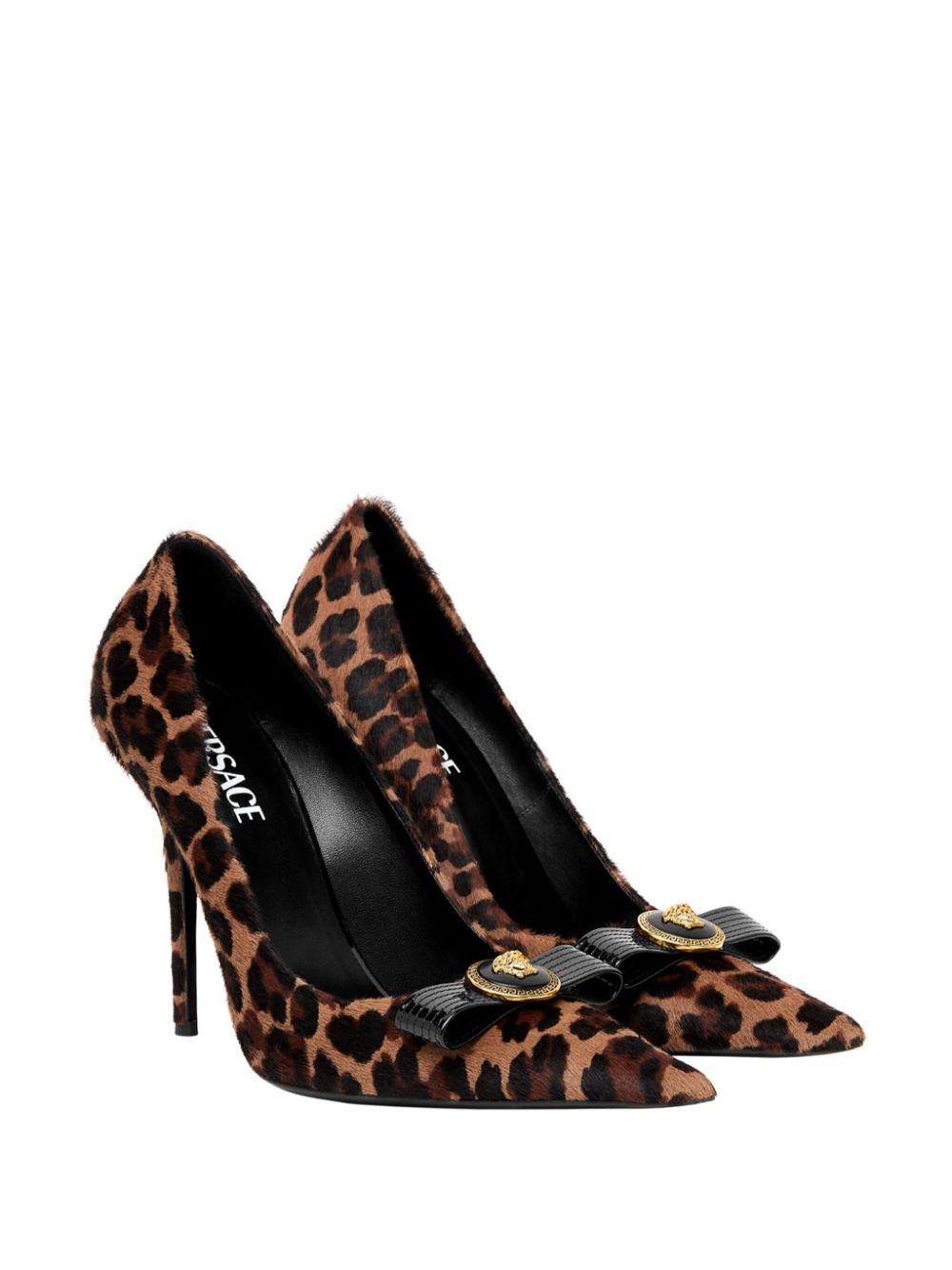 VERSACE Chic Leather Pumps for Women - Style T.110