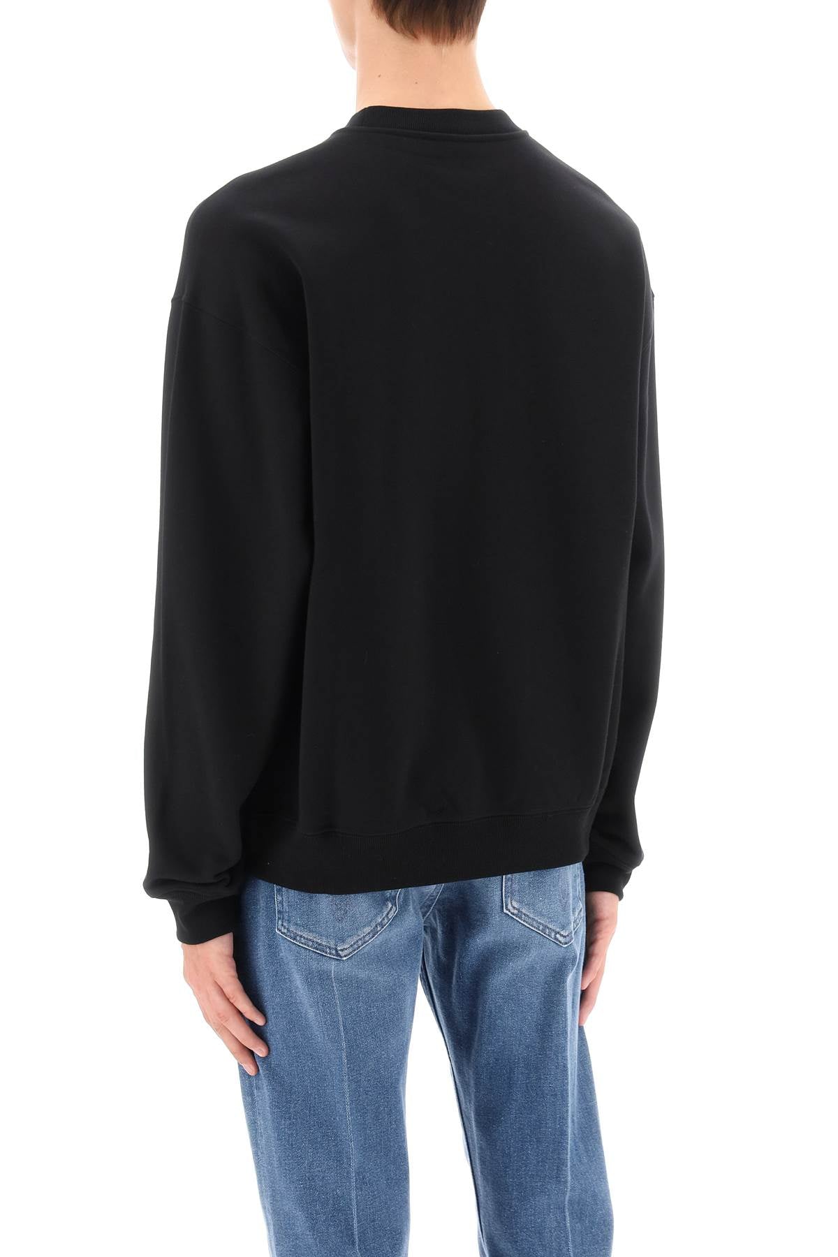 VERSACE City Lights Printed Crew-Neck Sweatshirt - Men’s