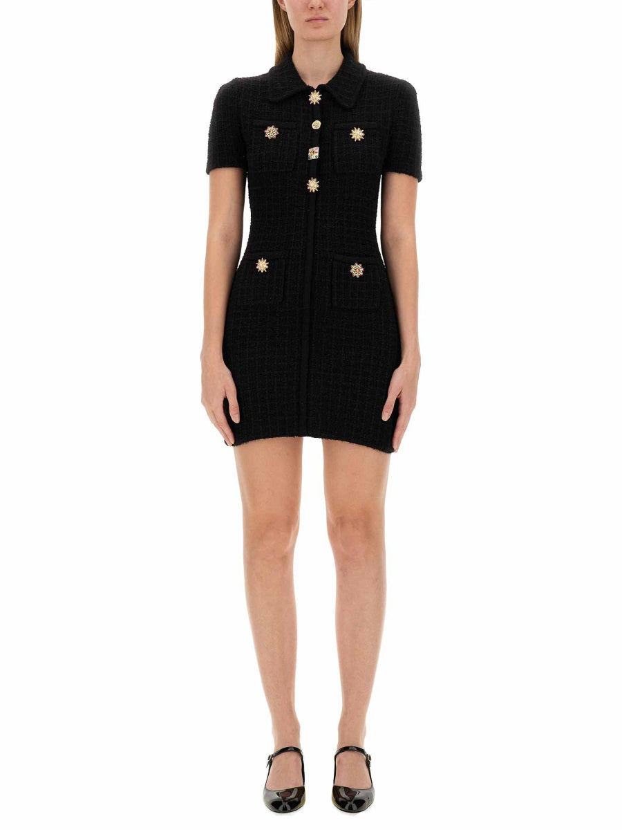 SELF-PORTRAIT Chic Women's Mini Dress for Fall 2024