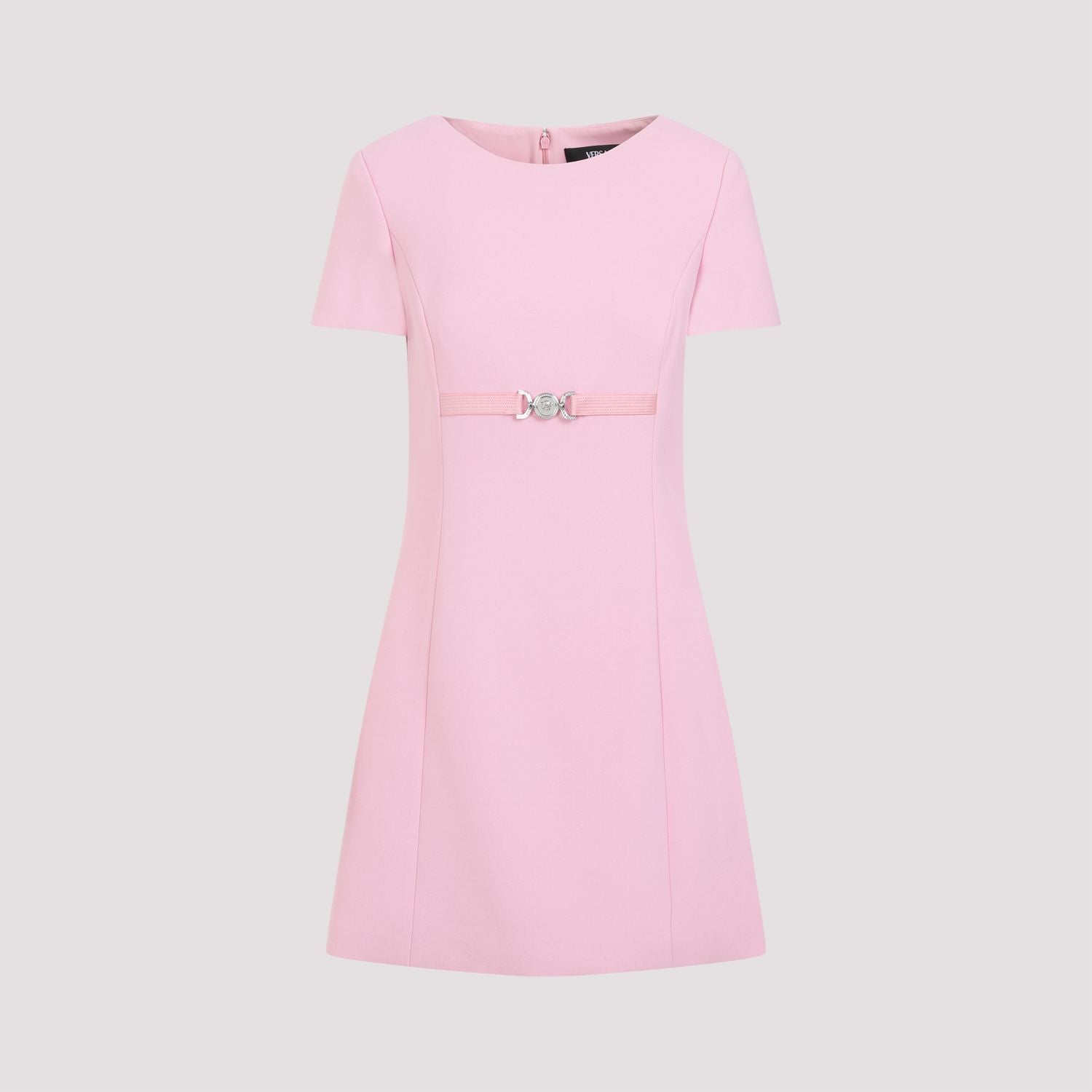 VERSACE Viscose Dress with Medusa Logo - Women’s SS24