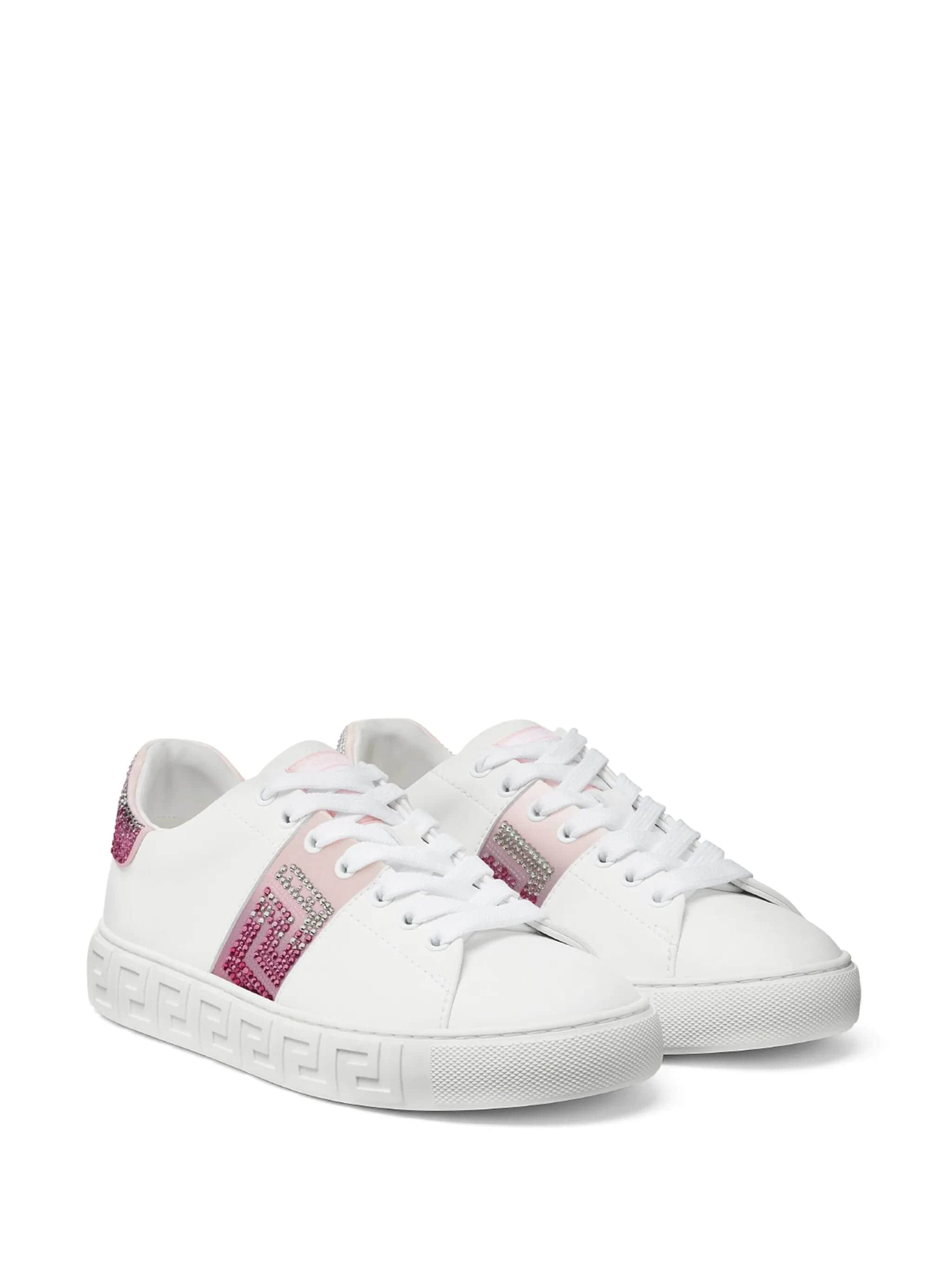 VERSACE Silk Sneakers for Women - SS25 Collection