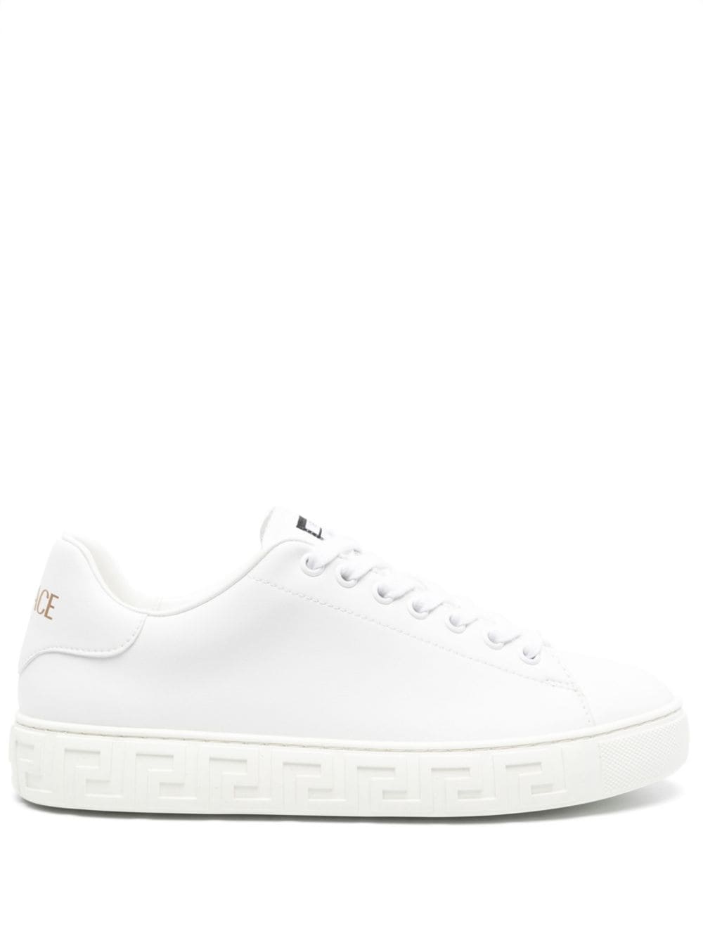 VERSACE Signature Leather Sneakers for Women