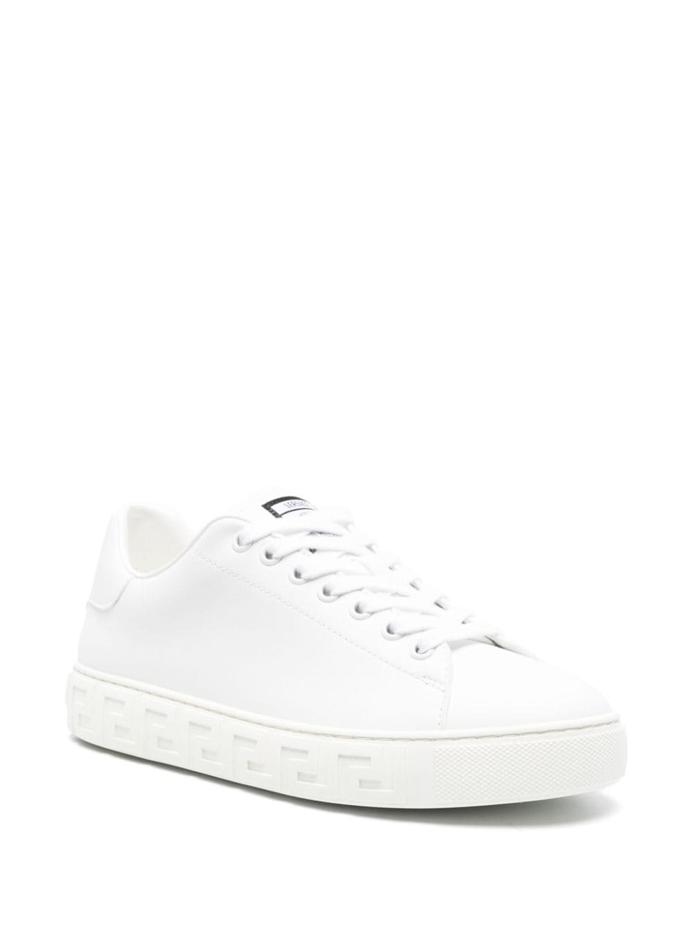 VERSACE Signature Leather Sneakers for Women