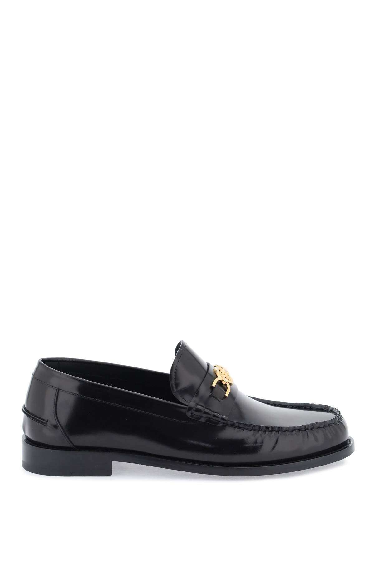 VERSACE Classic Medusa Leather Loafers for Men