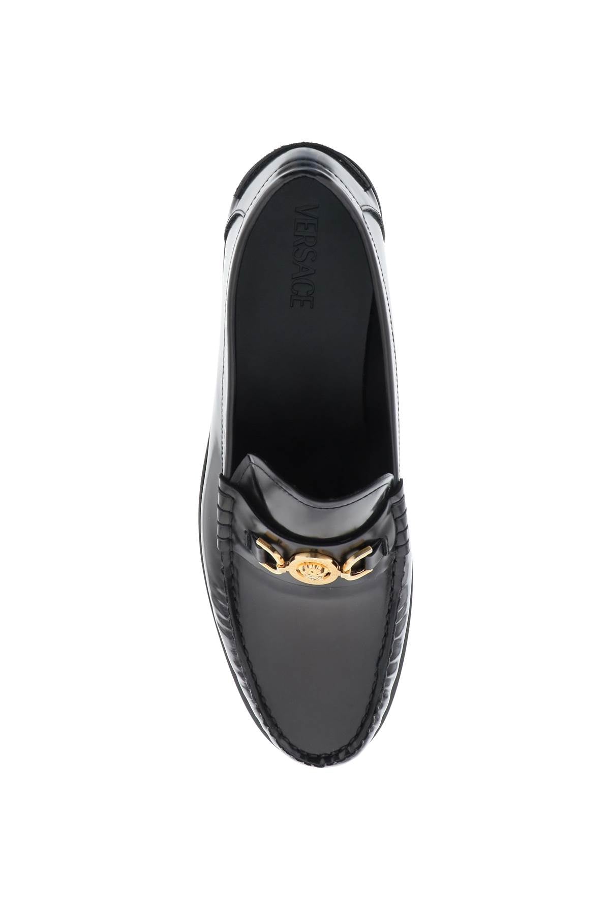 VERSACE Classic Medusa Leather Loafers for Men