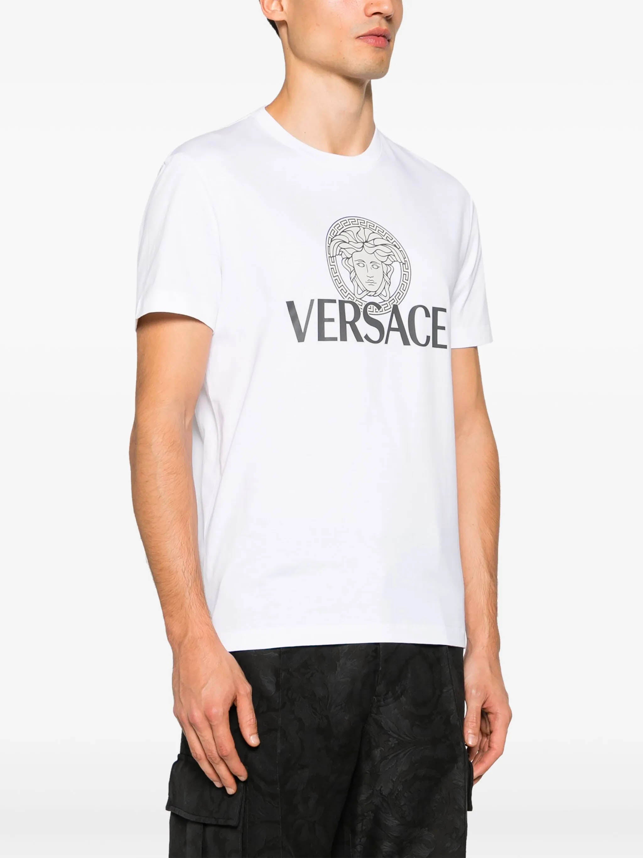 VERSACE Medusa Logo Graphic T-Shirt - Size M