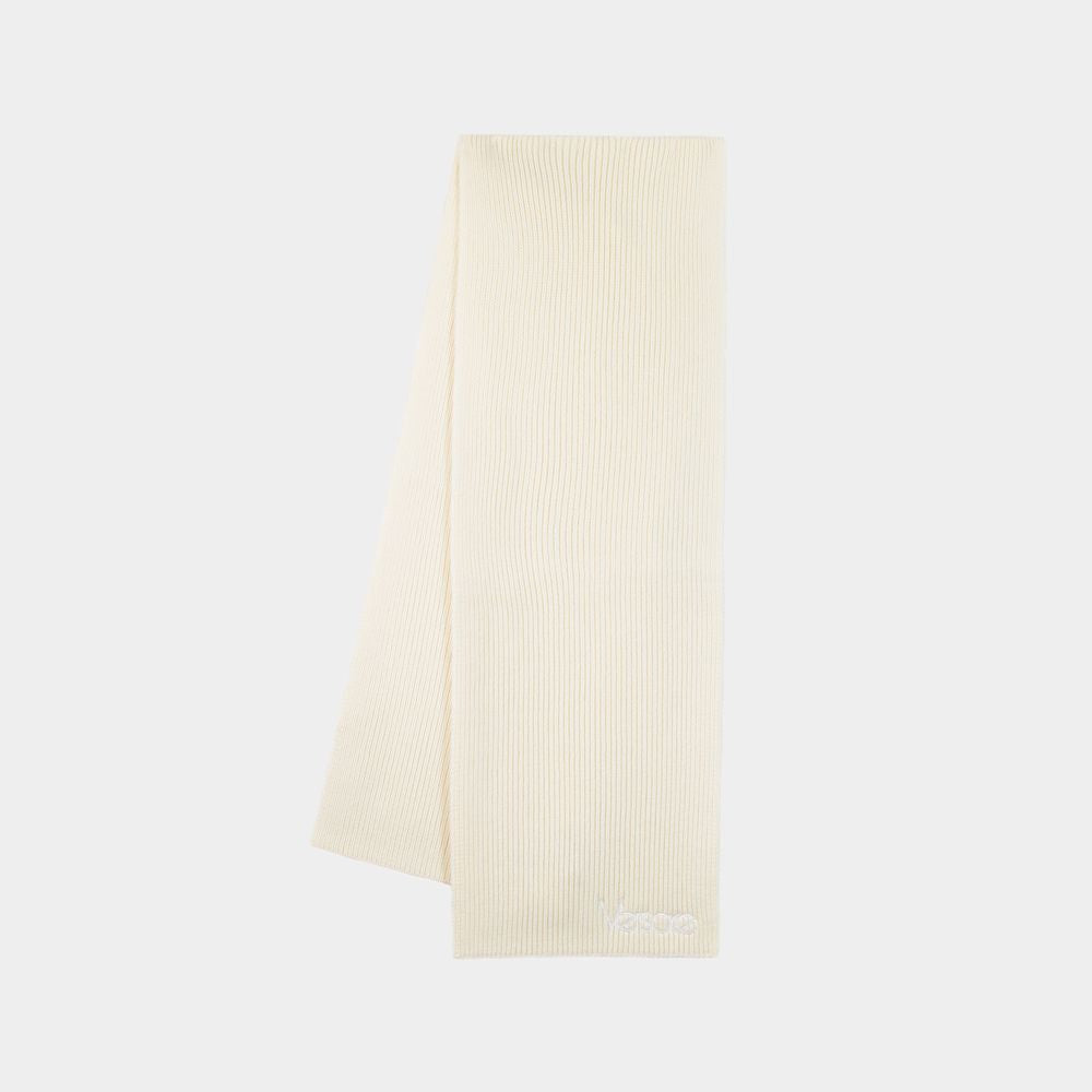 VERSACE Embroidered 1978 Re-Edition Logo Scarf