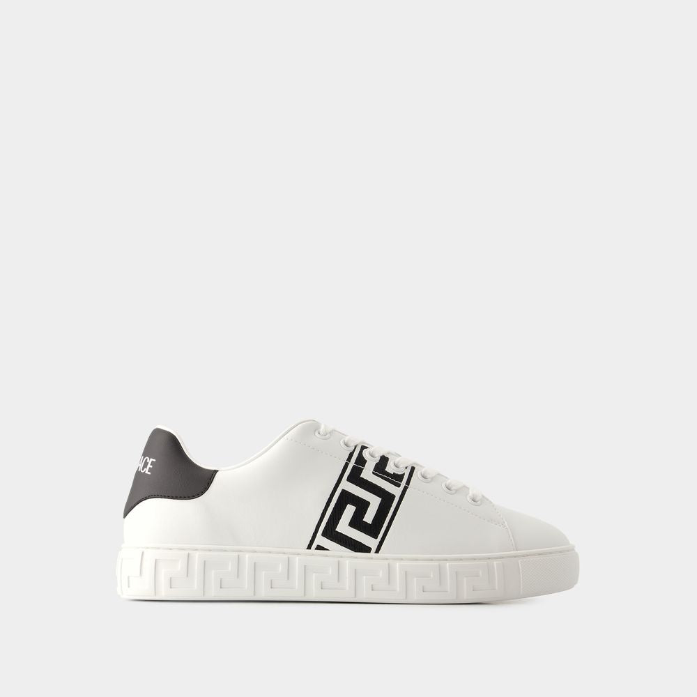 VERSACE Greek-Inspired Low-Top Sneakers for Men