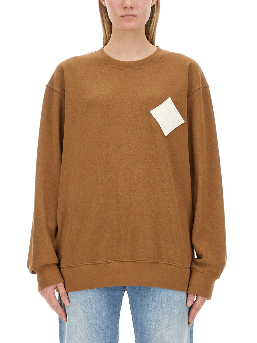 MCM Logo Sweatshirt for Women - FW24 Collection