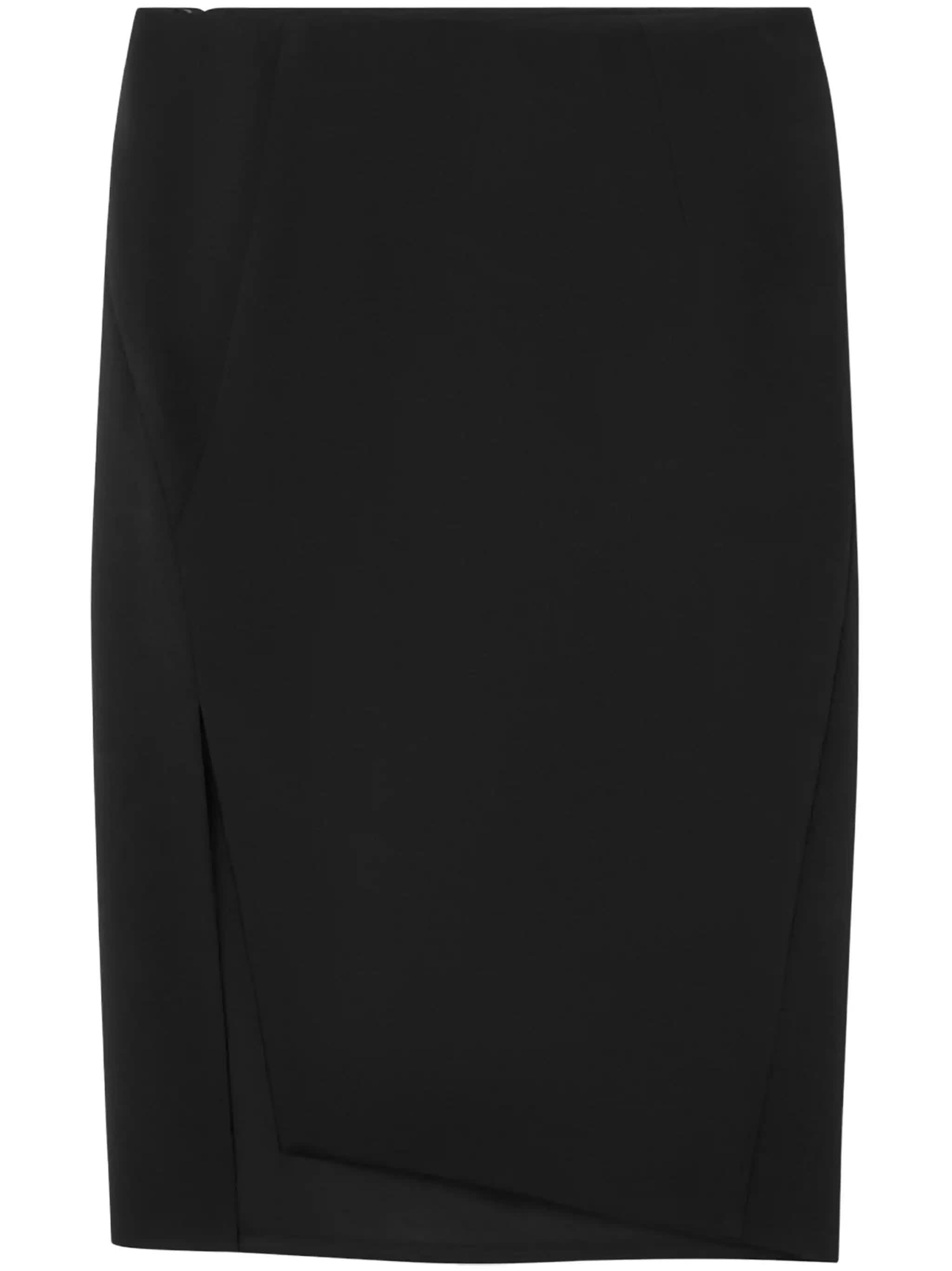 VERSACE Stretch Wool Mini Skirt