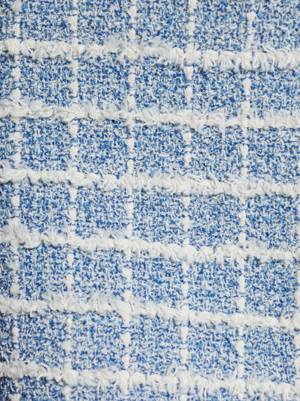 VERSACE Chic Tweed Mini Skirt