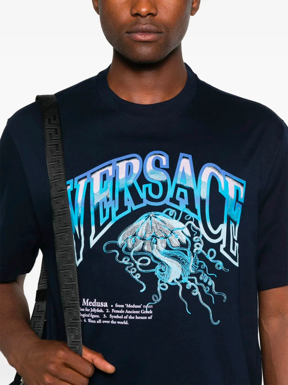 VERSACE The Medusa Varsity Boxy T-Shirt (Size M)