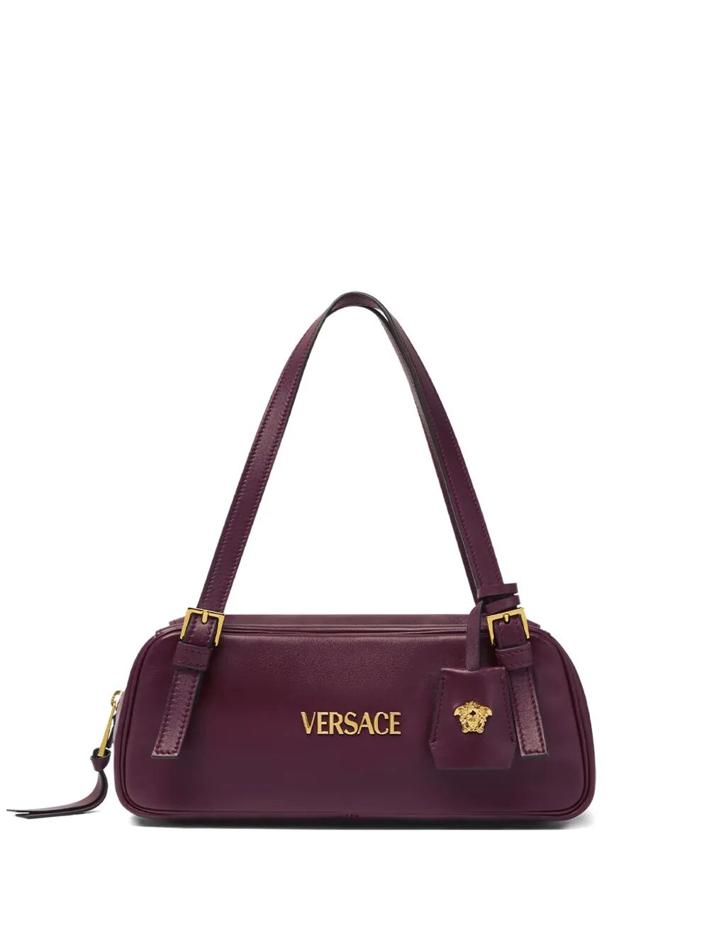 VERSACE Lamb Leather Crossbody Bag
