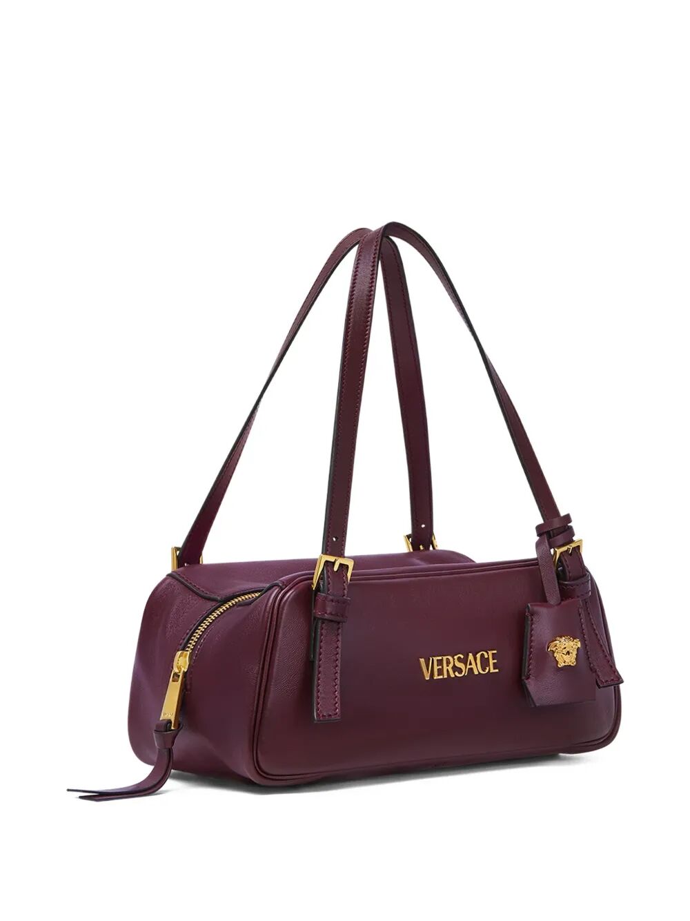 VERSACE Lamb Leather Crossbody Bag
