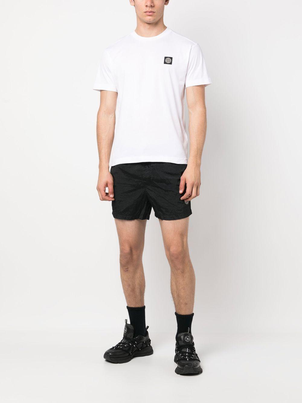 STONE ISLAND Men's Spring Style Mini Cargo Shorts