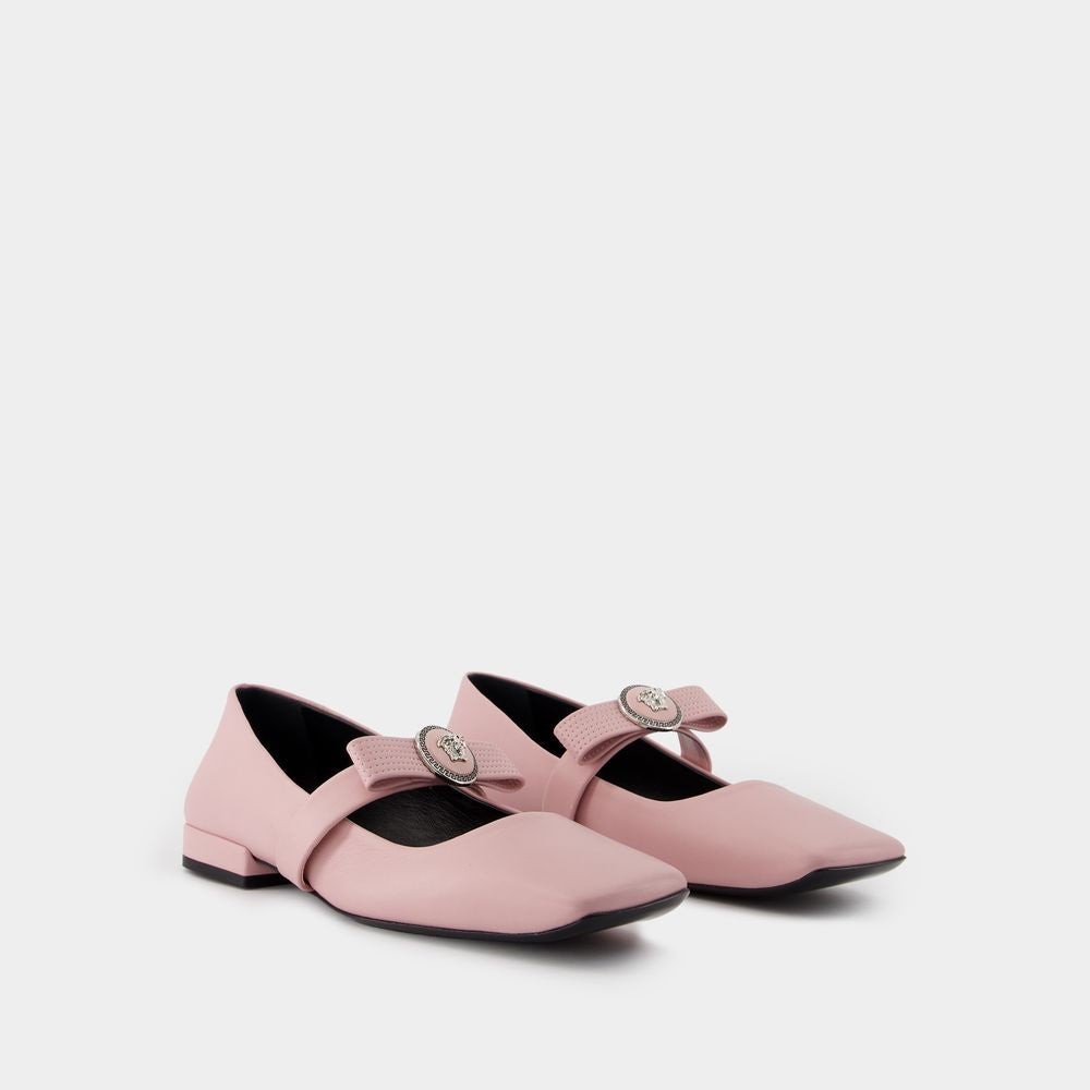 VERSACE Elegant Ballerina Flats