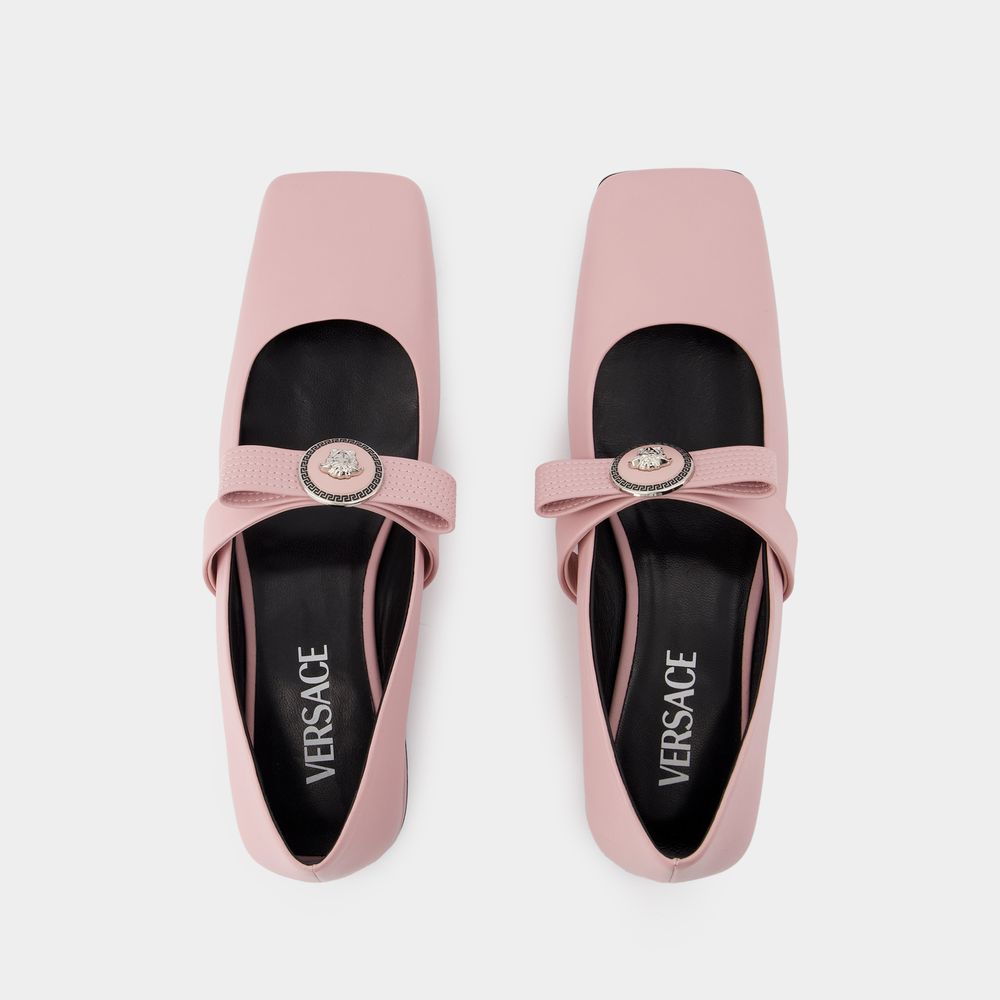 VERSACE Elegant Ballerina Flats