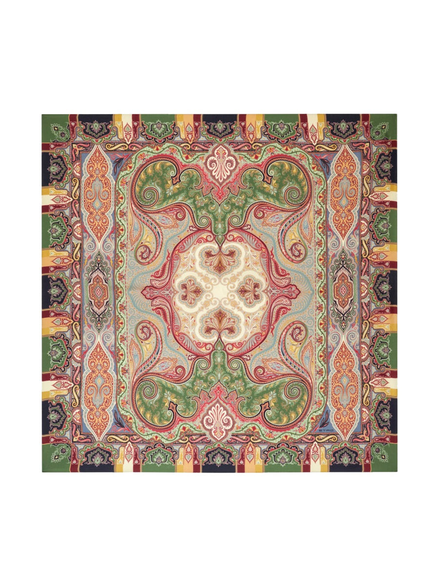 ETRO Elegant Cashmere-Silk Scarf - 140 CM X 140 CM