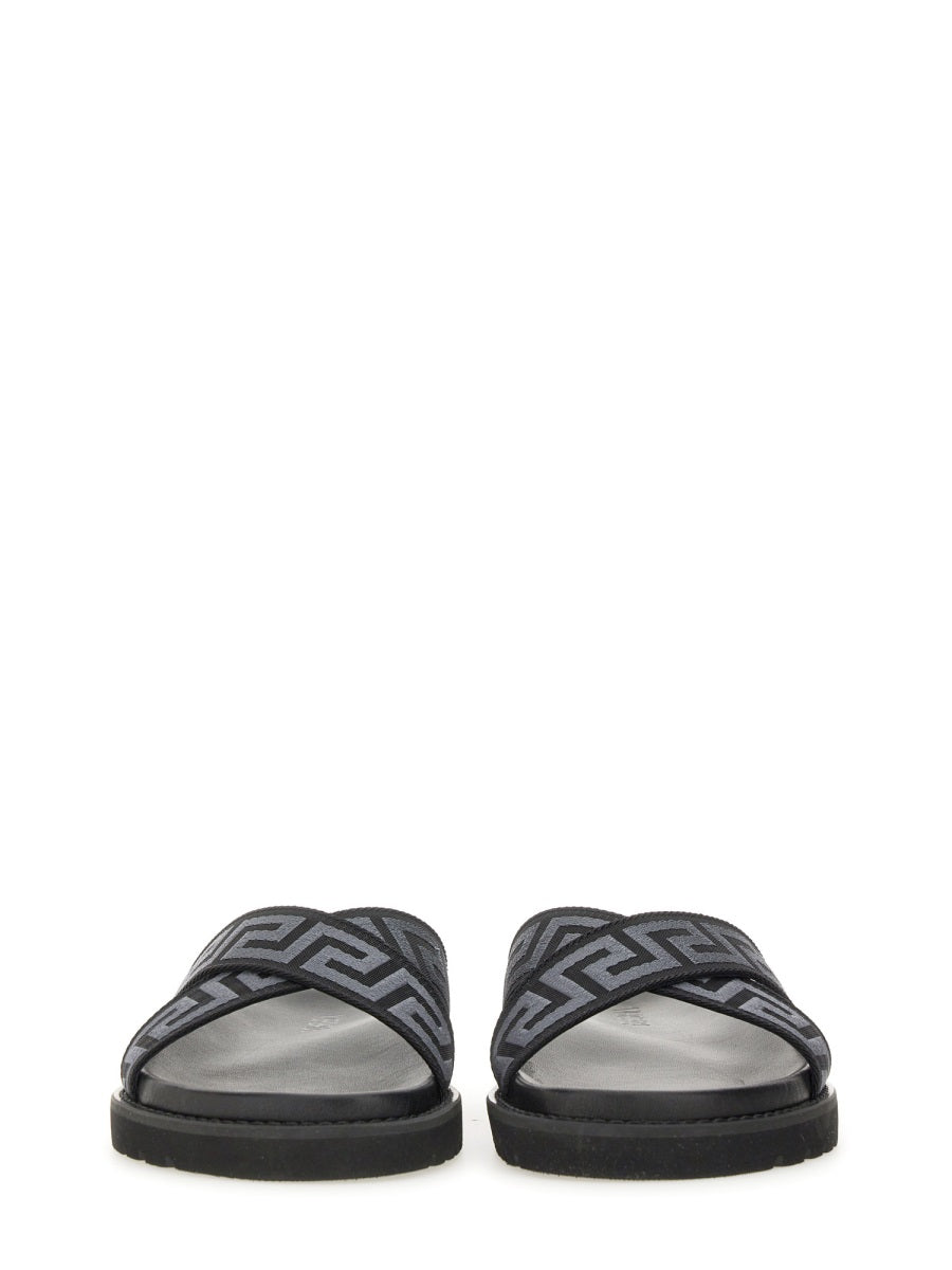VERSACE Logo Sandal for Men