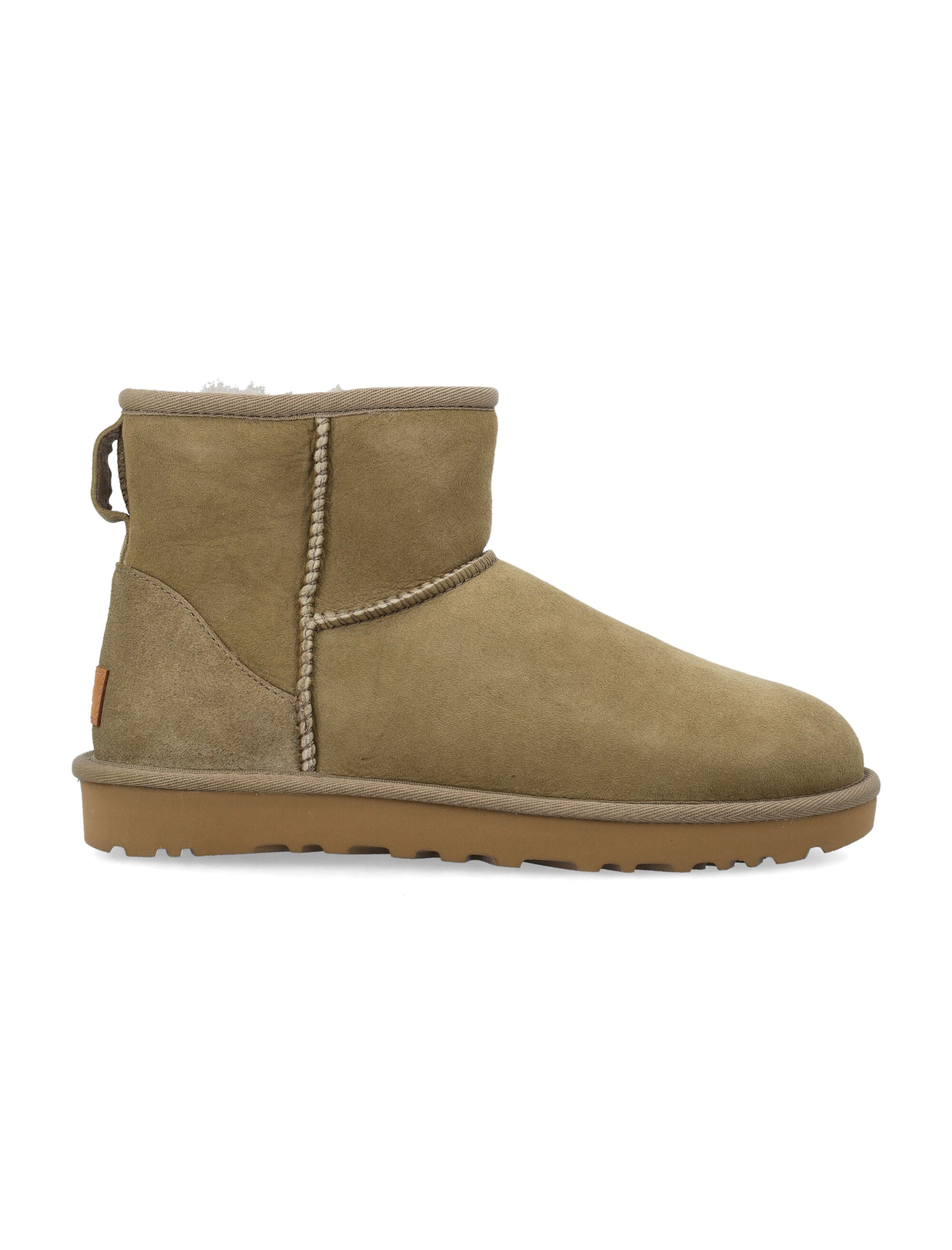UGG Classic Mini II Suede Boots with Shearling Lining