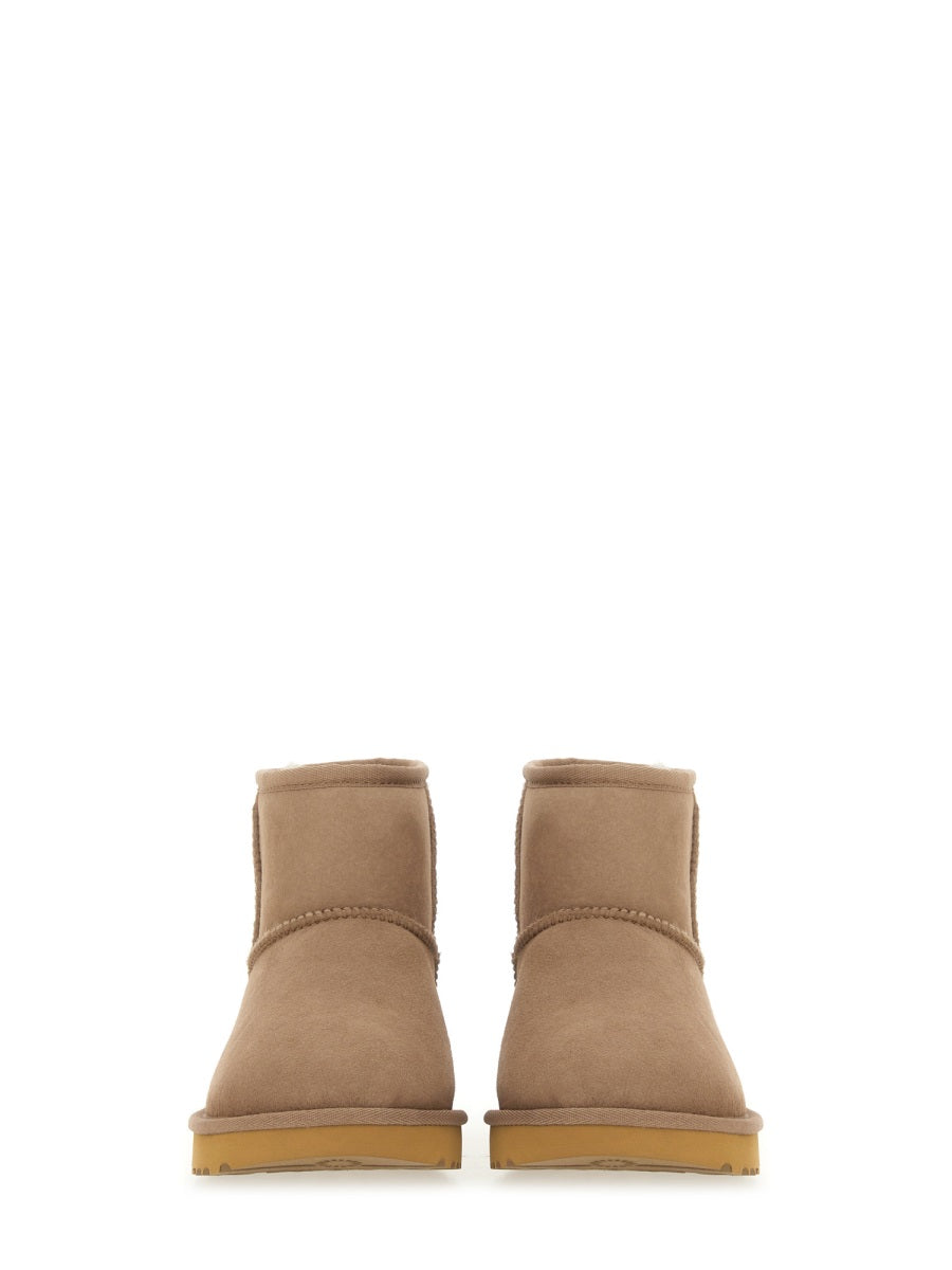 UGG Classic Mini II Suede Boots with Shearling Lining