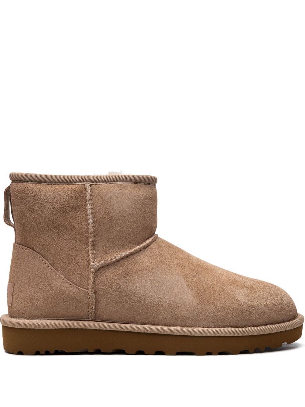 UGG Classic Mini II Suede Boots with Shearling Lining for Women