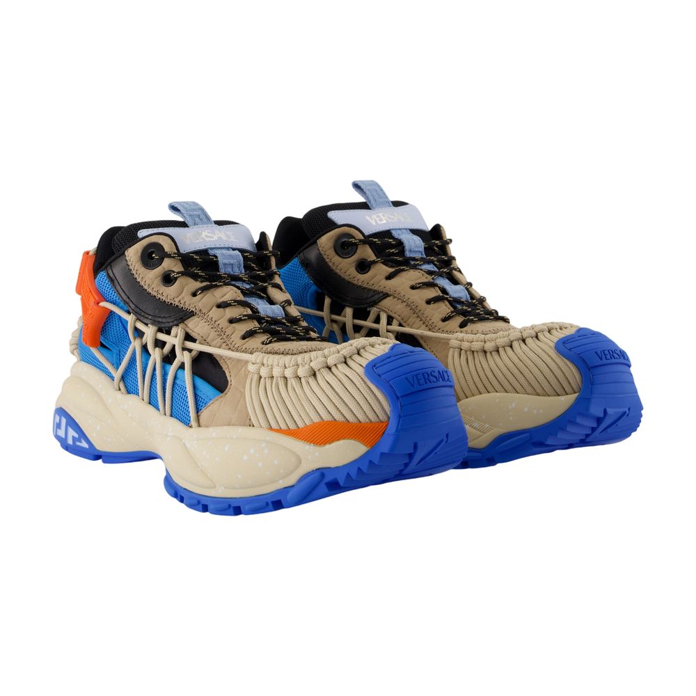 VERSACE Coconut Print Sneaker for Men - FW25