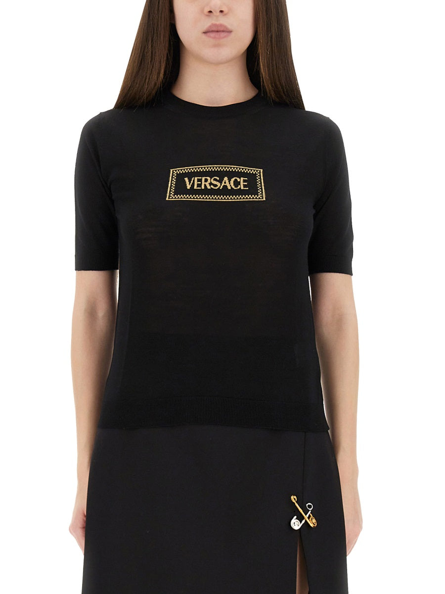 VERSACE Women's Virgin Wool Sweater