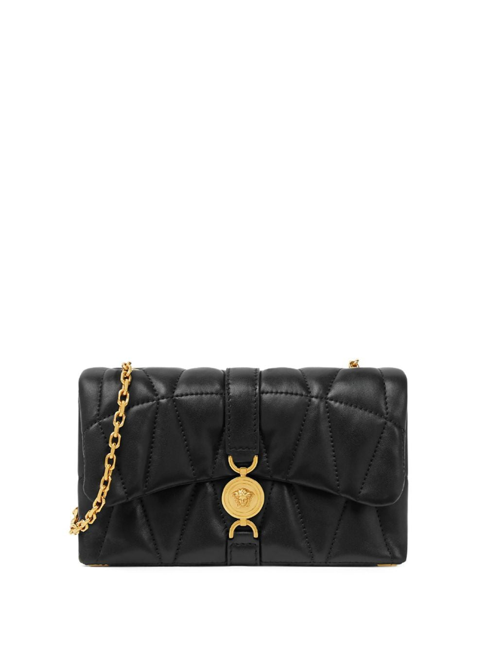VERSACE Mini Quilted Crossbody Handbag
