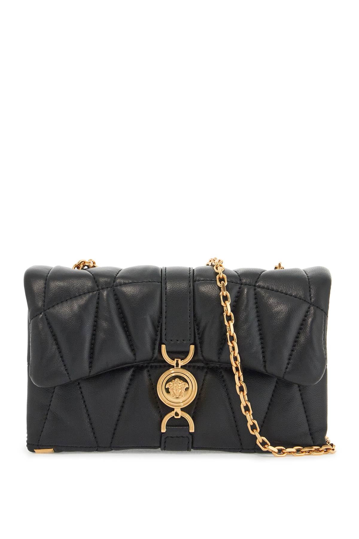 VERSACE Mini Quilted Crossbody Handbag