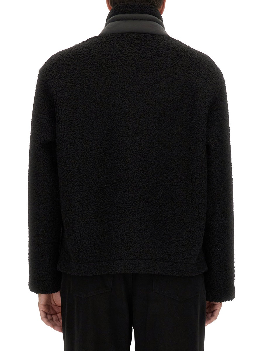 MOSCHINO Men's Zip-Up Jacket - Size 48 IT