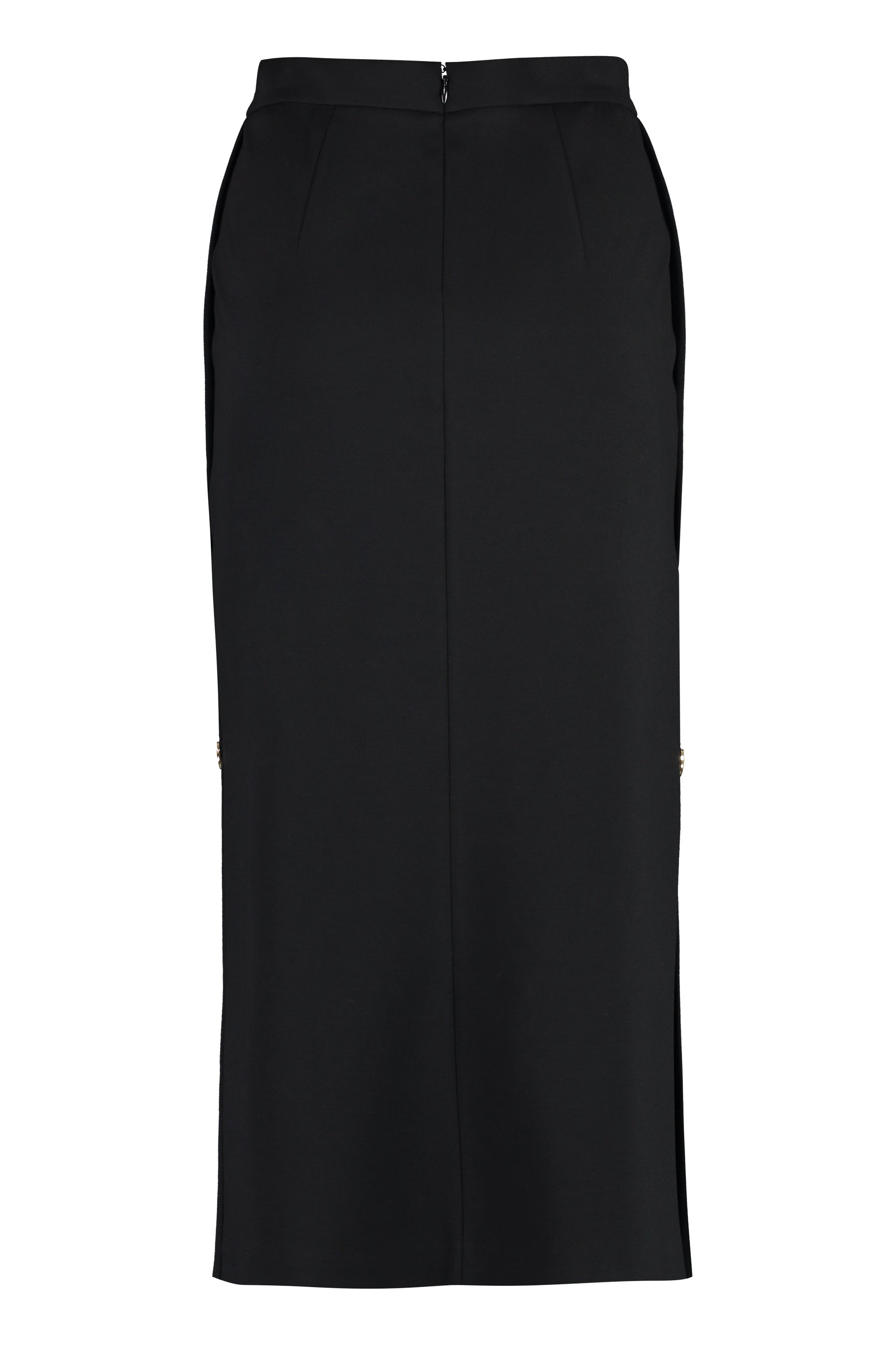 PINKO Chic Midi Skirt with Side Slits