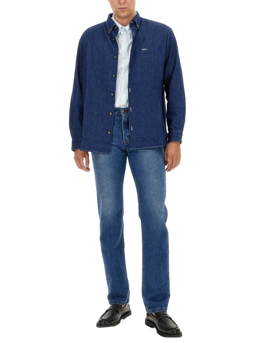 A.P.C. Classic Regular Fit Shirt - Size L