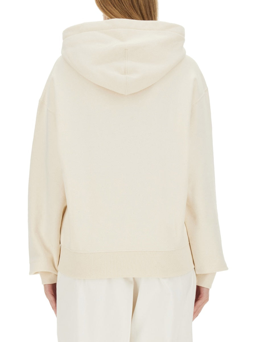 JIL SANDER Cotton Hoodie - Women's Size S