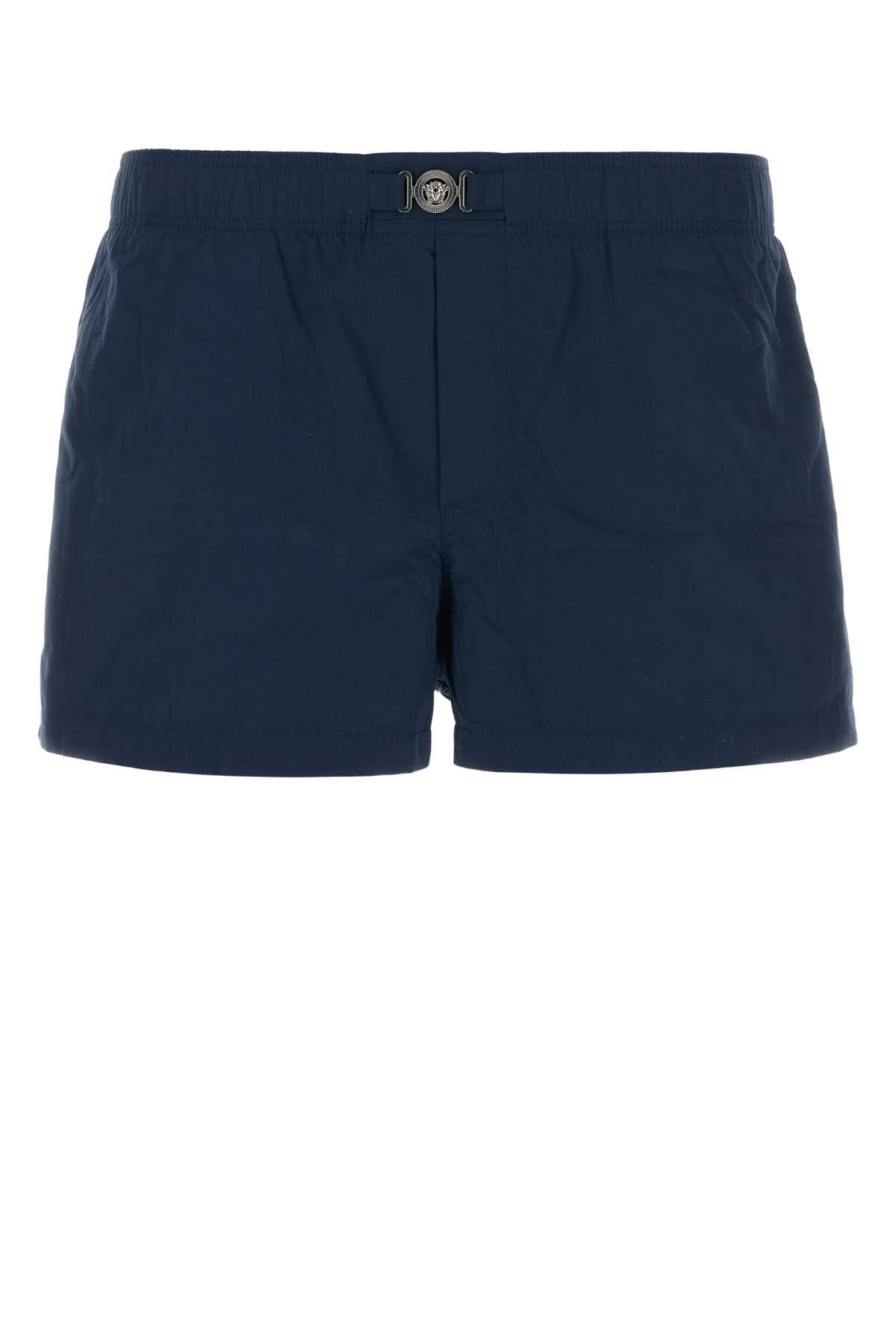 VERSACE Nylon Bermuda Swim Shorts for Men