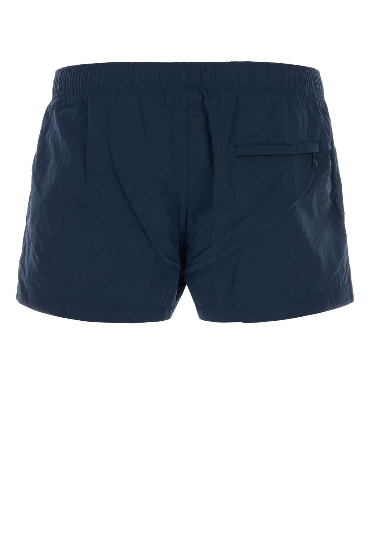 VERSACE Nylon Bermuda Swim Shorts for Men