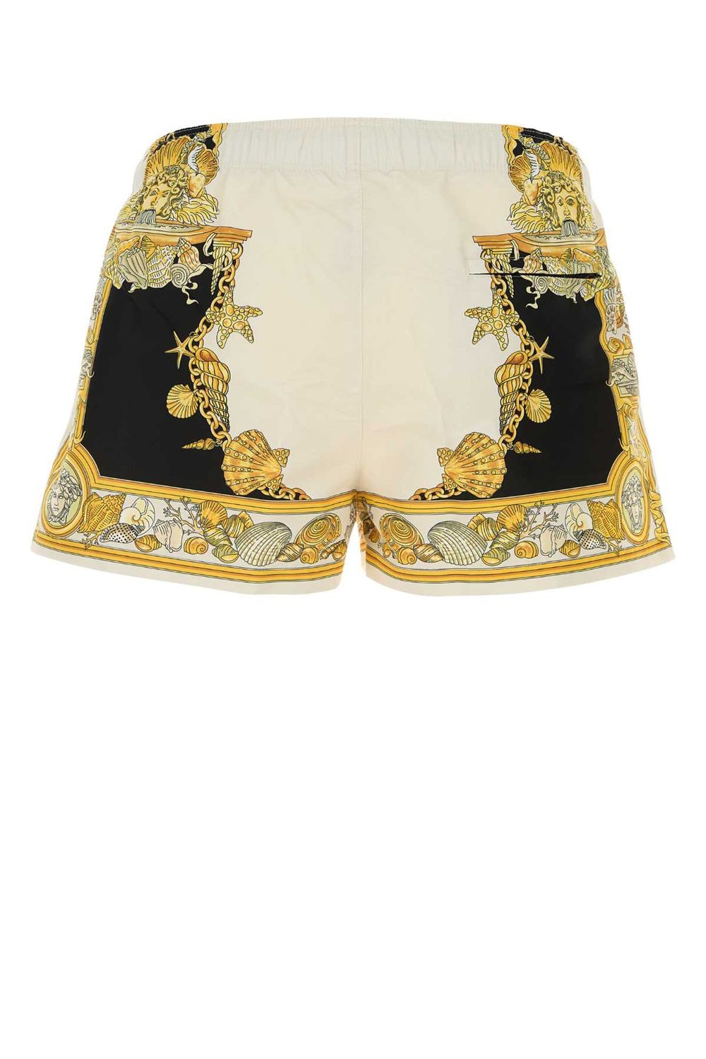 VERSACE Printed Polyester Swimming Shorts for Men - FW25 Collection
