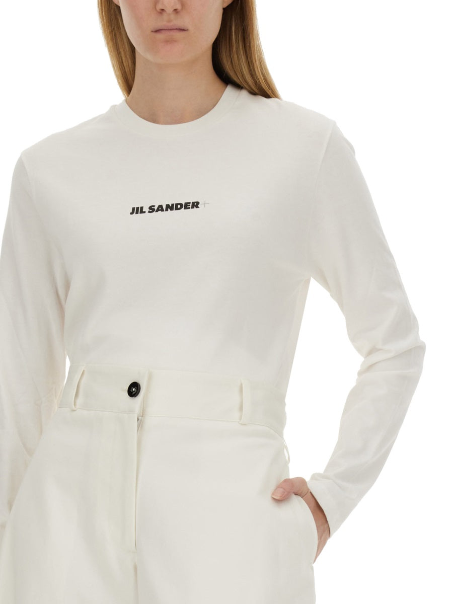 JIL SANDER Logo T-Shirt - Size 40