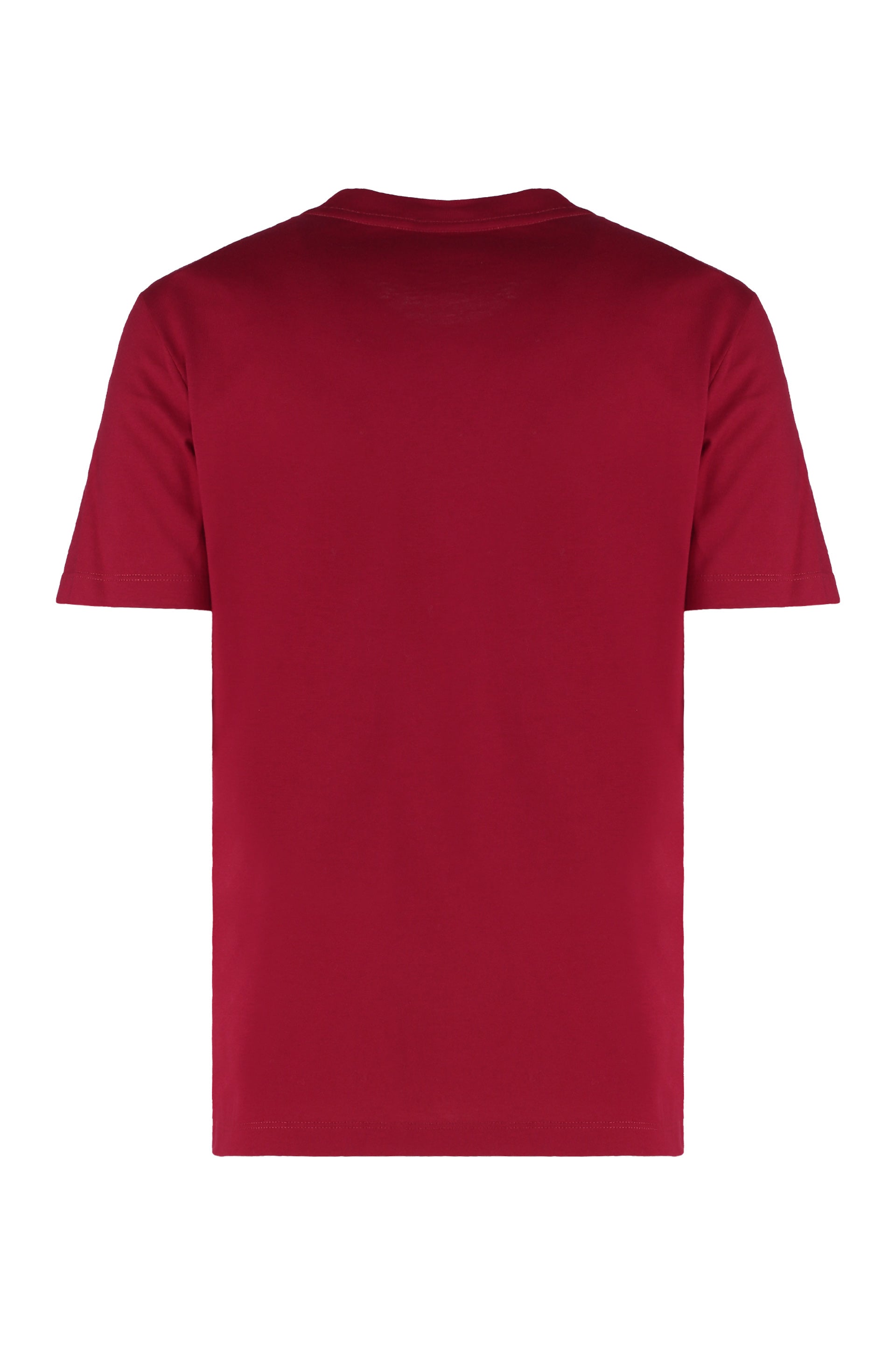 VERSACE Logo Print T-Shirt with Rhinestones