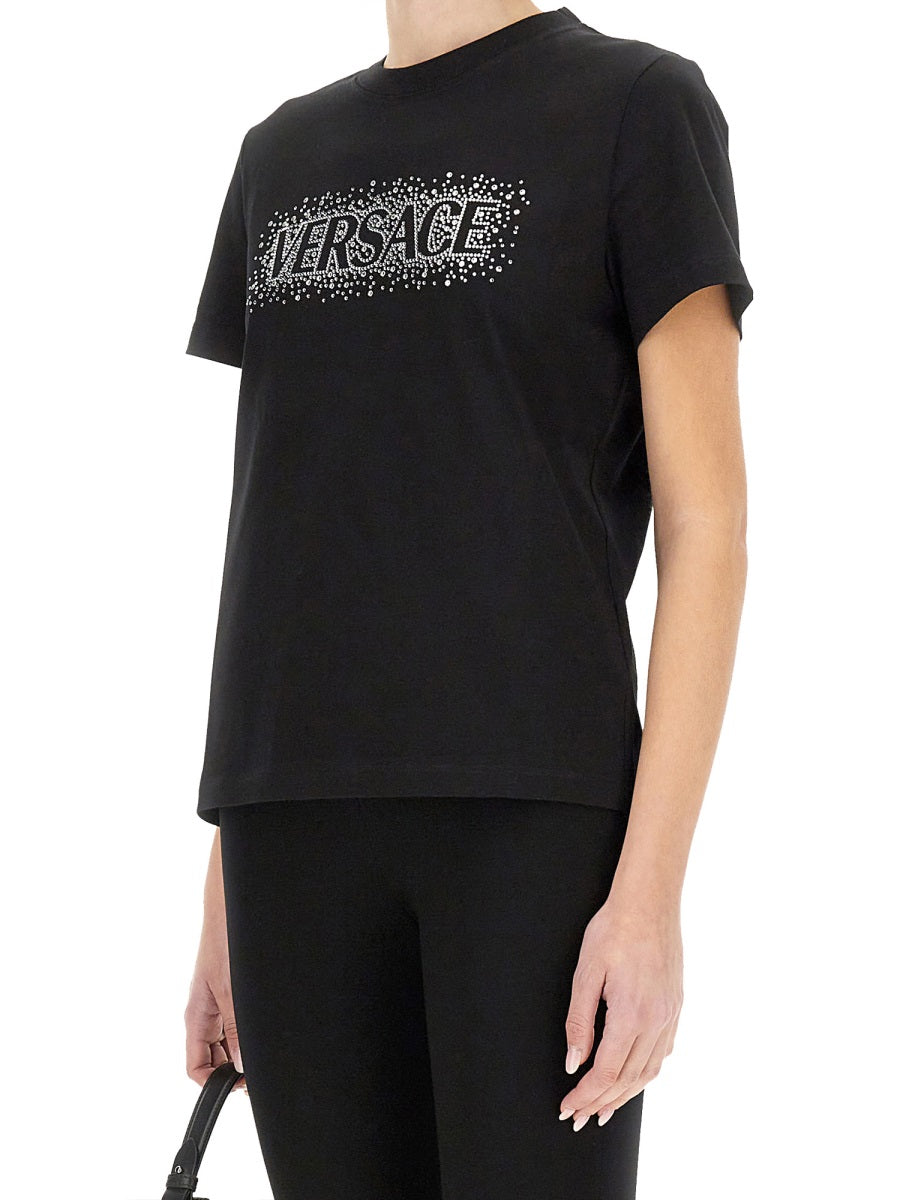 VERSACE Starry Sky Slim Fit T-Shirt - Size 40