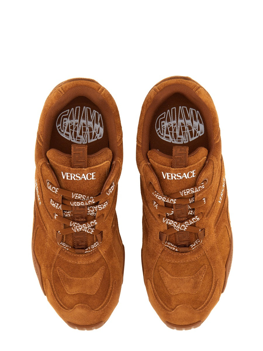 VERSACE Galactic Women's Leather Sneakers